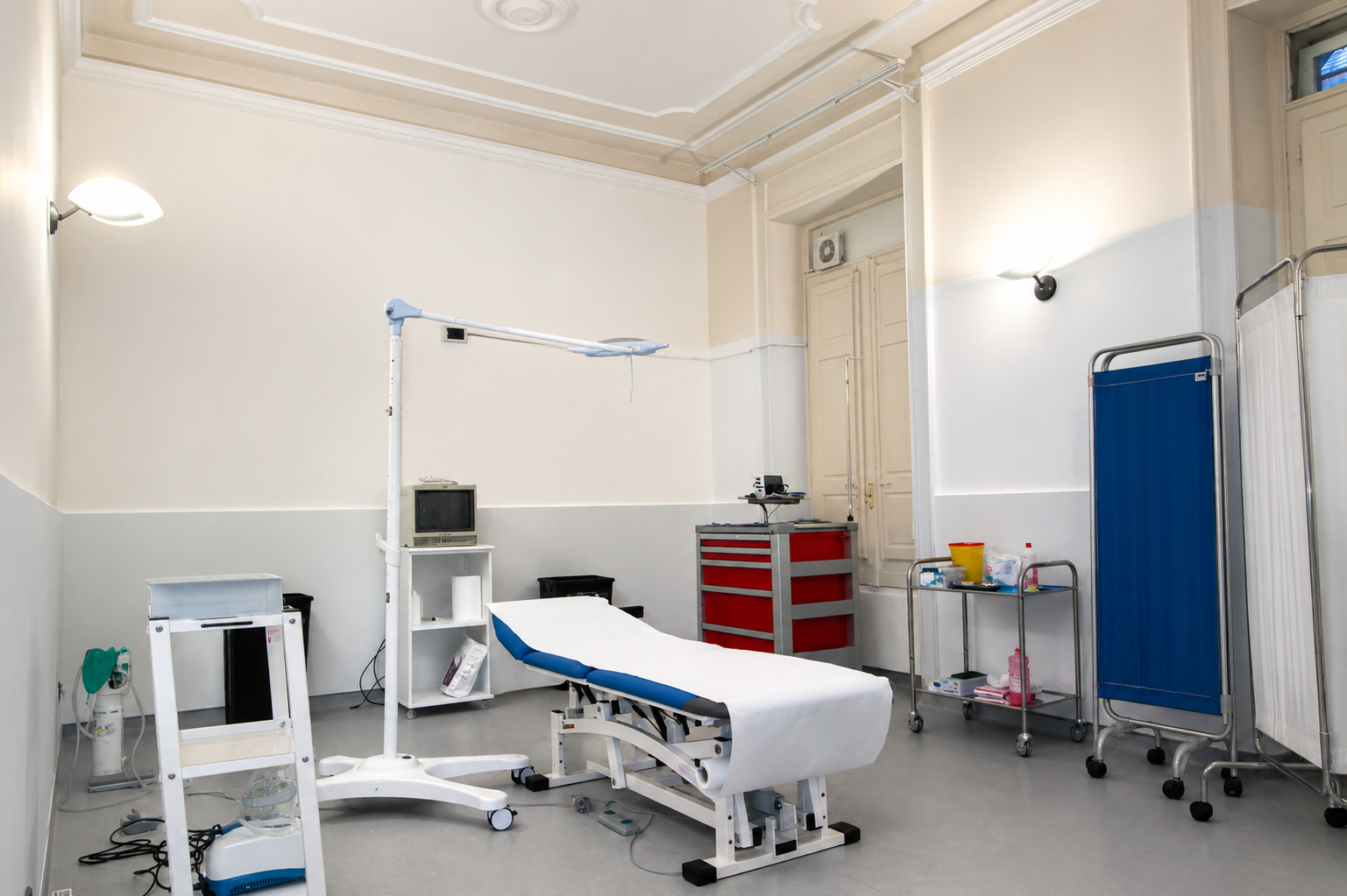 Sala operatoria Day Surgery del Poliambulatorio Asclepios a Messina